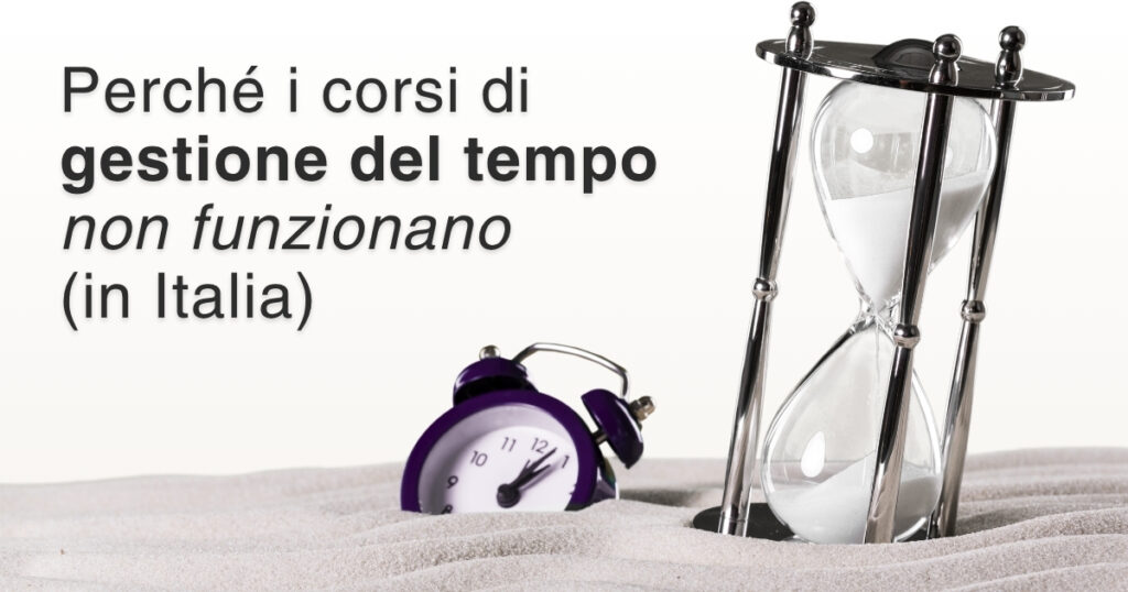 Gestione del tempo in Italia